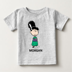 Peanuts Lucy Braut des Frankenstein Halloween Baby T-shirt