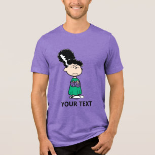 Peanuts Lucy Braut des Frankenstein Halloween Tri-Blend Shirt