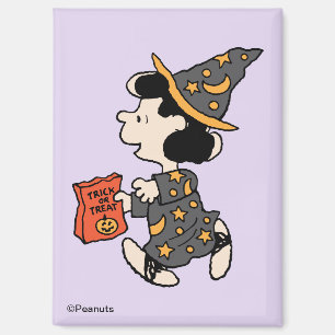 Peanuts Lucy Hexen Kostüm Halloween Magnet