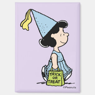 Peanuts Lucy Prinzessinnen-Kostüm Halloween Magnet