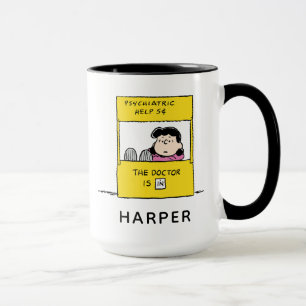 Peanuts Lucy & The Doctor Is In Tasse