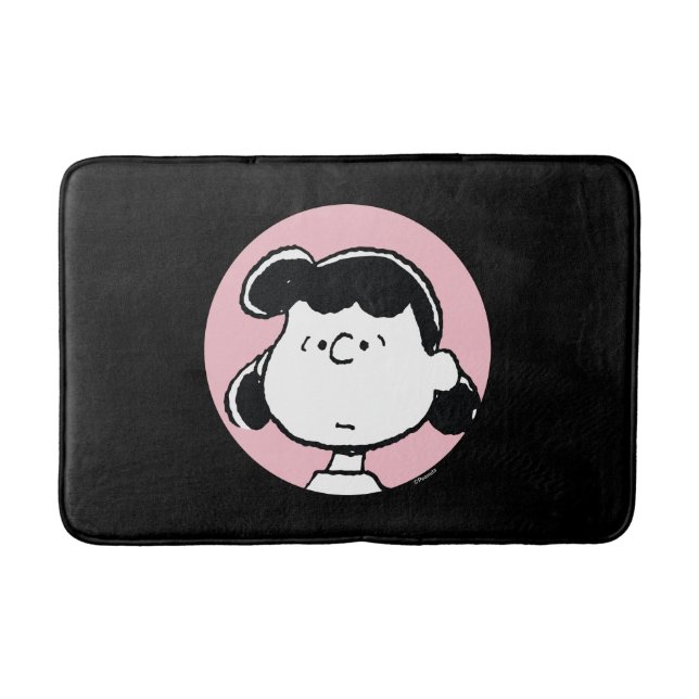 Peanuts | Lucys Gesichter Badematte (Vorderseite)