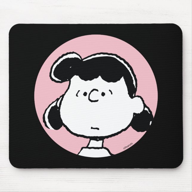 Peanuts | Lucys Gesichter Mousepad (Vorne)