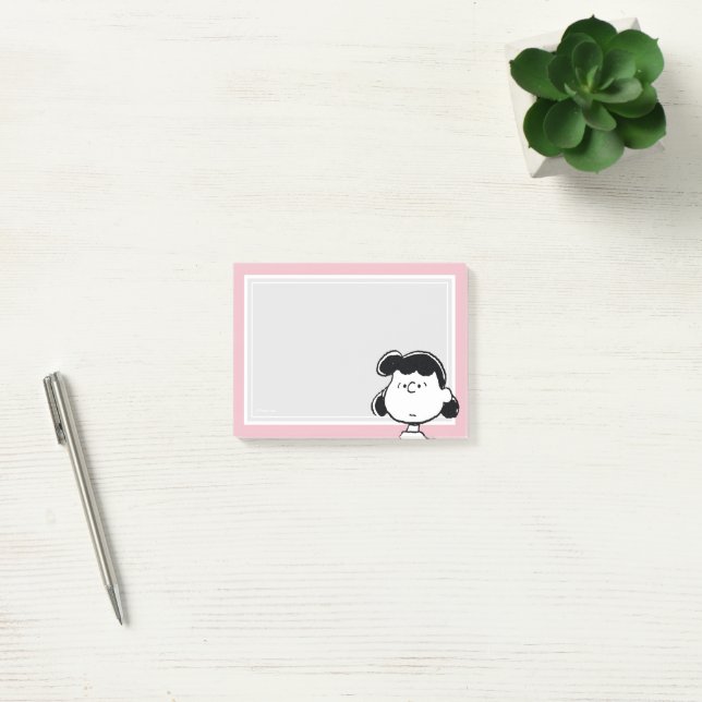 Peanuts | Lucys Gesichter Post-it Klebezettel (Büro)