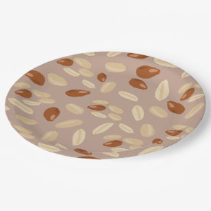 Peanuts Muster Pappteller