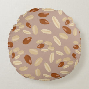 Peanuts Muster Rundes Kissen