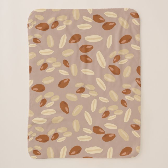 Peanuts Muster Sherpadecke (Vorderseite)