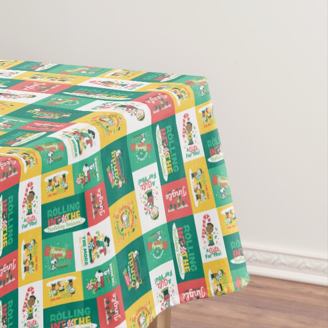 Peanuts Peppermint Dreams | Urlaubsmuster Tischdecke (Beispiel)