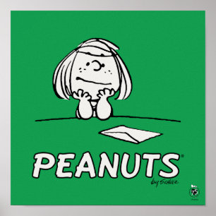 Peanuts Peppermint Patty Gedanken Poster