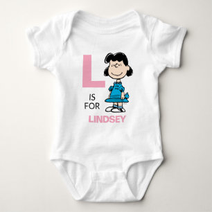 PEANUTS Personalisiert Lucy Baby Strampler