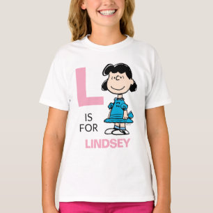 PEANUTS Personalisiert Lucy T-Shirt