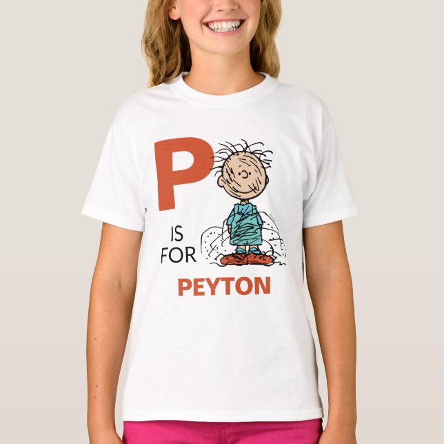 PEANUTS | Personalisiertes Schweinefleisch T-Shirt (Vorderseite)