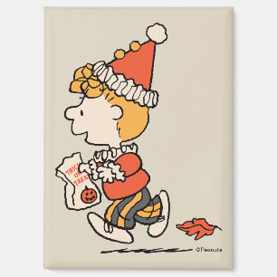Peanuts Sally Clown-Kostüm Halloween Magnet