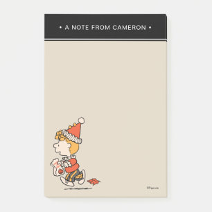 Peanuts Sally Clown-Kostüm Halloween Post-it Klebezettel