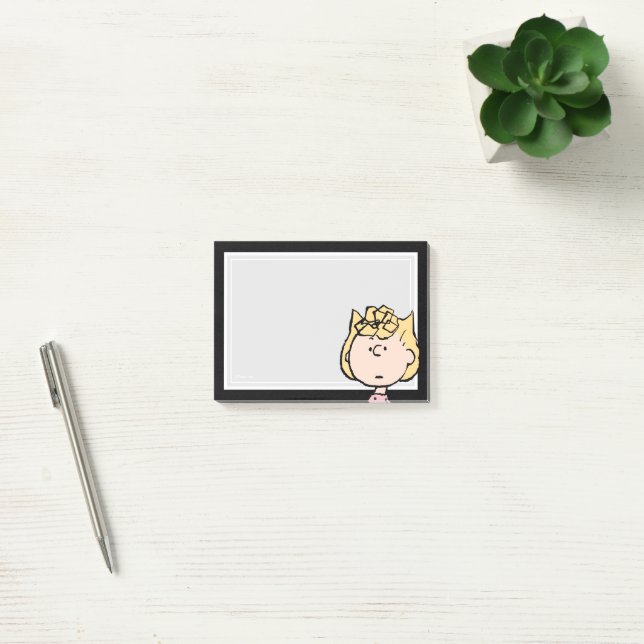 Peanuts | Sallys Gesichter Post-it Klebezettel (Büro)