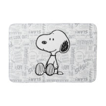 PEANUTS | Snoopie auf Schwarz-weißen Comicen