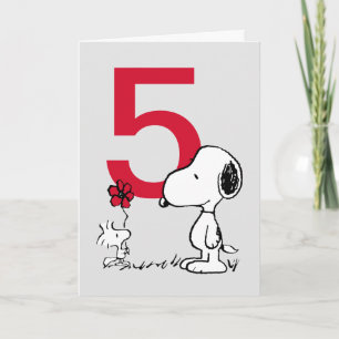 PEANUTS   Snoopy Alles Gute zum Geburtstag Karte