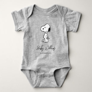 Peanuts Snoopy   Bald kommt das Baby Strampler
