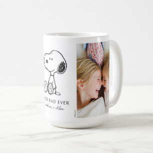 PEANUTS   Snoopy - Bester Vater je Foto Kaffeetasse