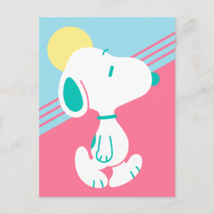 Peanuts Snoopy Deco Dreams Sonne Postkarte