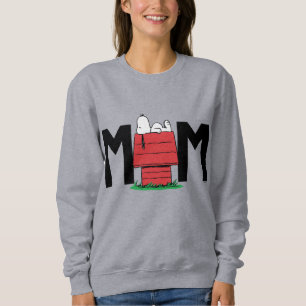 Peanuts Snoopy Dog House Ich bin die Mama Sweatshirt