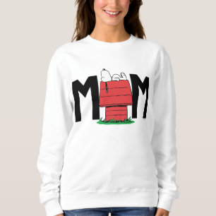 Peanuts Snoopy Dog House Ich bin die Mama Sweatshirt