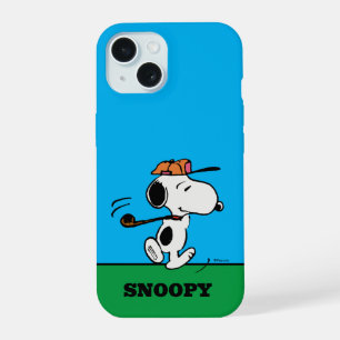 Peanuts   Snoopy Golfschwung iPhone 15 Hülle