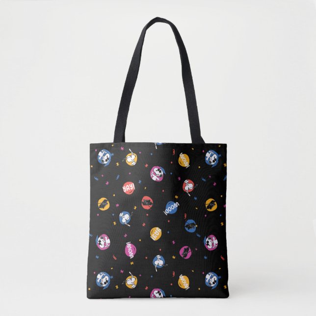 Peanuts Snoopy Graduation Celebration Pattern Tasche (Vorderseite)
