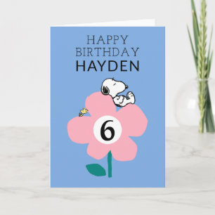 PEANUTS Snoopy Happy Birthday Karte