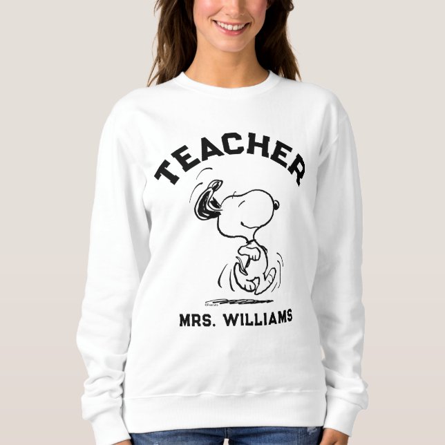 Peanuts | Snoopy Happy Dance Teacher Sweatshirt (Vorderseite)