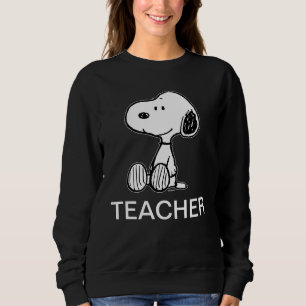 PEANUTS   Snoopy Lehrer Sweatshirt
