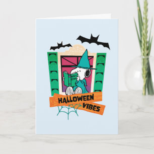 Peanuts Snoopy Magische Tränke Halloween Karte