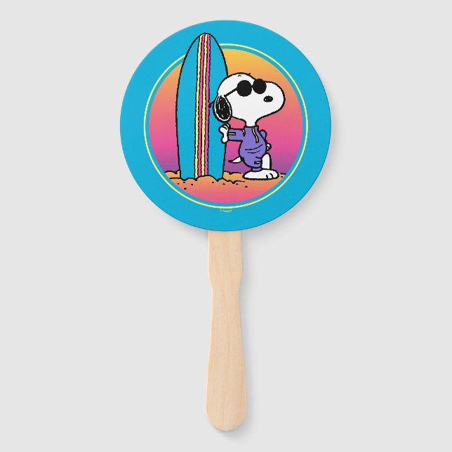 Peanuts | Snoopy Ocean High Tide Fächer (Vorderseite)