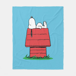 Peanuts Snoopy schläft Fleecedecke