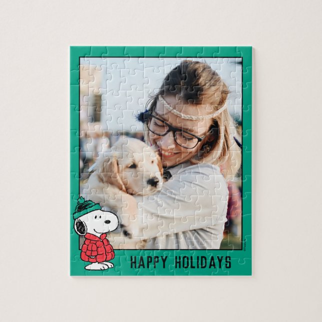 Peanuts | Snoopy Winter Coat | Add Your Message (Vertikal)