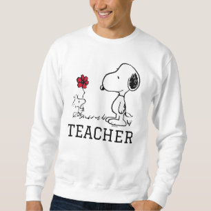 PEANUTS Snoopy & Woodstock Lehrer Sweatshirt