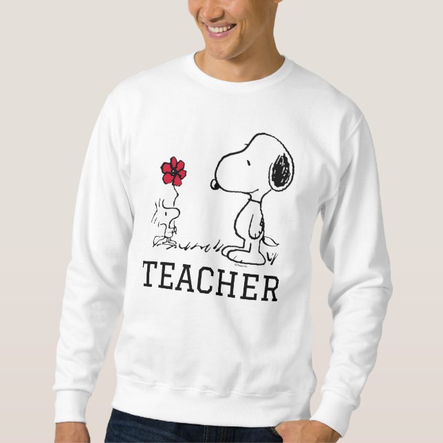 PEANUTS | Snoopy & Woodstock Lehrer Sweatshirt (Vorderseite)