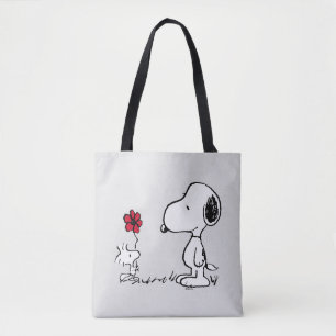 Peanuts Snoopy & Woodstock Rot & Schwarz Tasche