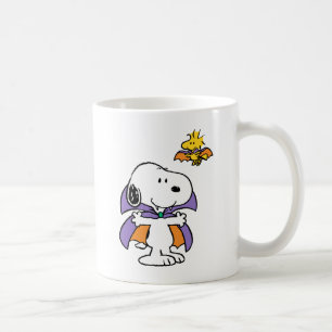 Peanuts Snoopy Woodstock Vampir Halloween Kaffeetasse