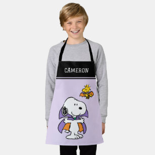 Peanuts Snoopy Woodstock Vampir Halloween Schürze