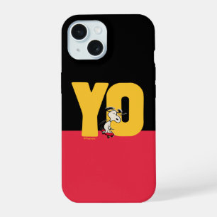 Peanuts   Snoopy YO Skateboard iPhone 15 Hülle