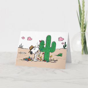 Peanuts   Spike schmückt zu Weihnachten