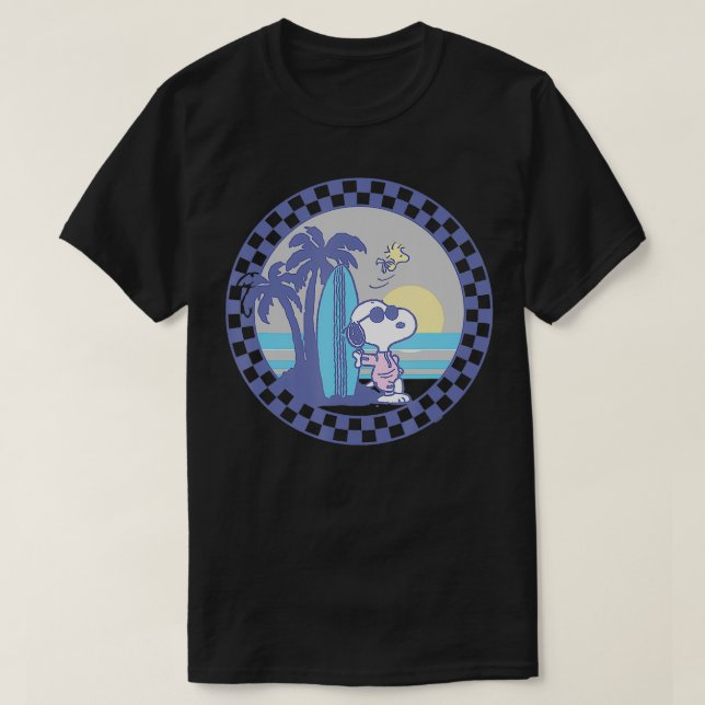 Peanuts Surfs Up Thirt T-Shirt (Design vorne)