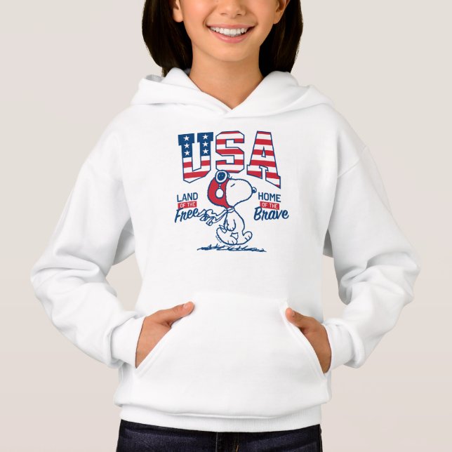 Peanuts USA Snoopy Free Brave (Devant)