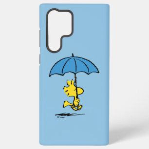 Peanuts Woodstock Blauer Schirm Samsung Galaxy Hülle