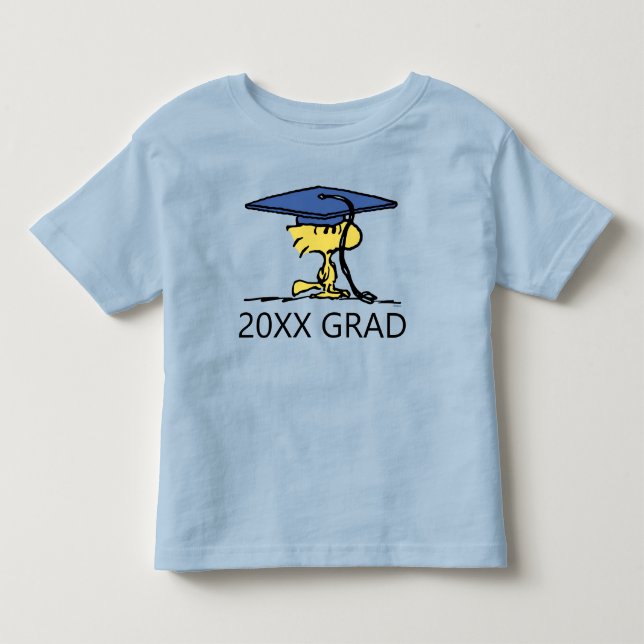 Peanuts | Woodstock Graduation Kleinkind T-shirt (Vorderseite)