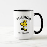 Peanuts | Woodstock Looking Ahead Teacher Tasse<br><div class="desc">If you are a Teacher you will use with pride. If you have a special Teacher in your life this could be that awesome gift.</div>