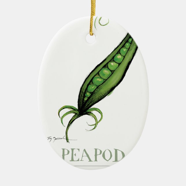 peapod, tony fernandes keramikornament (Vorne)
