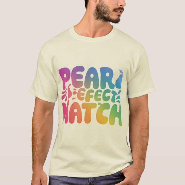 Pear Parfact Match T-Shirt (Vorderseite)