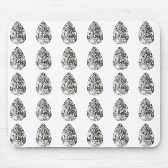 Pear Shaped Diamond Mousepad (Vorne)